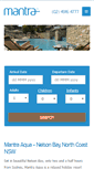 Mobile Screenshot of mantraaqua.com.au